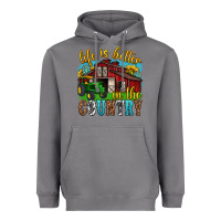 Storm life is better in the country western Heavyweight Hoodie - texasbilliewilder