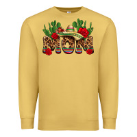 Antique Gold mexican mom Premium Sweatshirt - texasbilliewilder