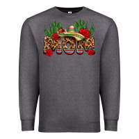 Charcoal Heather mexican mom Premium Sweatshirt - texasbilliewilder