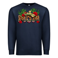 Navy mexican mom Premium Sweatshirt - texasbilliewilder