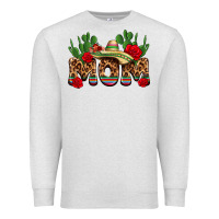Oatmeal Heather mexican mom Premium Sweatshirt - texasbilliewilder