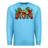Ocean Blue mexican mom Premium Sweatshirt - texasbilliewilder