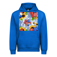 Cobalt patriotic popsicle Urban Hoodie - BundleAndBundleShop