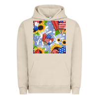 Pigment French Oak patriotic popsicle Urban Hoodie - BundleAndBundleShop