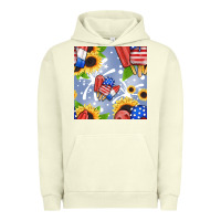 Pigment Pistachio patriotic popsicle Urban Hoodie - BundleAndBundleShop