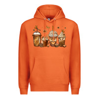 Carrot melanin afro coffee cups Premium Hoodie - Jasminsmagicworld