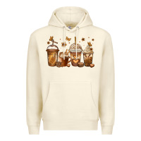 Sandshell melanin afro coffee cups Premium Hoodie - Jasminsmagicworld