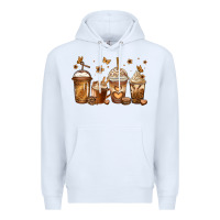 White melanin afro coffee cups Premium Hoodie - Jasminsmagicworld