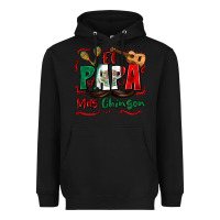 Black el papa mas chingon Heavyweight Hoodie - Zillion Design Studio