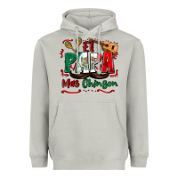 Moon Dust el papa mas chingon Heavyweight Hoodie - Zillion Design Studio
