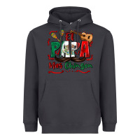 Smoke el papa mas chingon Heavyweight Hoodie - Zillion Design Studio