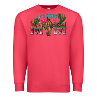 Cardinal mexican mom with cactus Premium Sweatshirt - texasbilliewilder