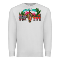 Dove Grey mexican mom with cactus Premium Sweatshirt - texasbilliewilder
