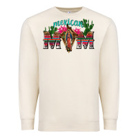 Sandshell mexican mom with cactus Premium Sweatshirt - texasbilliewilder