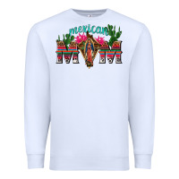 White mexican mom with cactus Premium Sweatshirt - texasbilliewilder