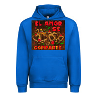 Cobalt el amor se comparte with churros Urban Hoodie - AdoDesignShop