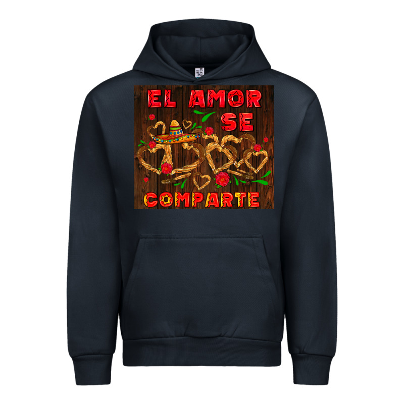 El Amor Se Comparte With Churros Urban Hoodie by AdoDesignShop | Teevron