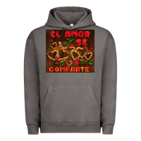 Pigment Tornado el amor se comparte with churros Urban Hoodie - AdoDesignShop