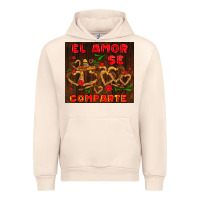 Sandshell el amor se comparte with churros Urban Hoodie - AdoDesignShop