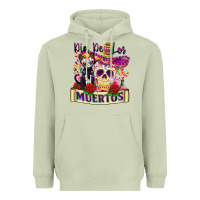 Matcha dia de los muertos Heavyweight Hoodie - Zillion Design Studio
