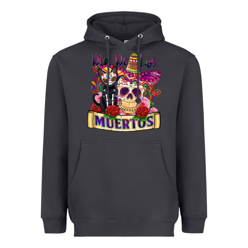 Dia De Los Muertos Heavyweight Hoodie by Zillion Design Studio | Teevron