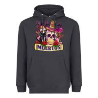 Smoke dia de los muertos Heavyweight Hoodie - Zillion Design Studio