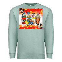 Seafoam cartoon characters coffee cups Premium Sweatshirt - Zillion Design Studio
