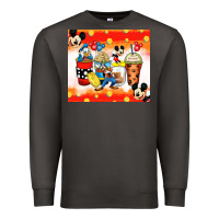 Smoke cartoon characters coffee cups Premium Sweatshirt - Zillion Design Studio