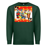Sports Green cartoon characters coffee cups Premium Sweatshirt - Zillion Design Studio