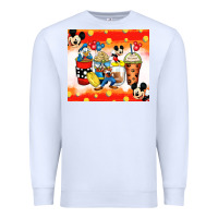 White cartoon characters coffee cups Premium Sweatshirt - Zillion Design Studio