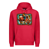 Cardinal rodeo cowboy Premium Hoodie - JahusDesignShop