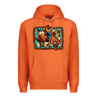 Carrot rodeo cowboy Premium Hoodie - JahusDesignShop