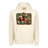 Sandshell rodeo cowboy Premium Hoodie - JahusDesignShop