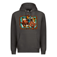 Smoke rodeo cowboy Premium Hoodie - JahusDesignShop