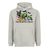Moon Dust T-Rex Trick Rawr Treat Heavyweight Hoodie - RanaPortraitStore