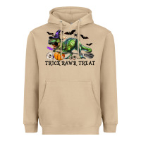 Mushroom T-Rex Trick Rawr Treat Heavyweight Hoodie - RanaPortraitStore