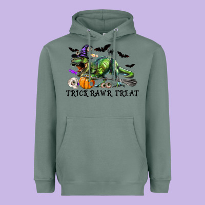 Heavyweight Hoodie T-Rex Trick Rawr Treat