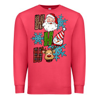 Cardinal ho ho ho christmas Premium Sweatshirt - RanaPortraitStore