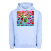 Pigment Grape Ice candy Urban Hoodie - AdoDesignShop