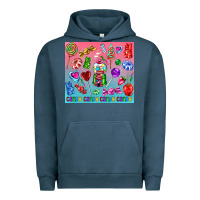Pigment Midnight Navy candy Urban Hoodie - AdoDesignShop