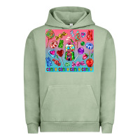 Pigment Oil Green candy Urban Hoodie - AdoDesignShop