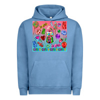 Pigment Pebble Blue candy Urban Hoodie - AdoDesignShop