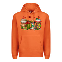 Carrot cinco de mayo coffee cups Premium Hoodie - Jasminsmagicworld