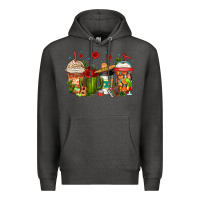 Charcoal Heather cinco de mayo coffee cups Premium Hoodie - Jasminsmagicworld