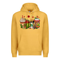 Mustard cinco de mayo coffee cups Premium Hoodie - Jasminsmagicworld