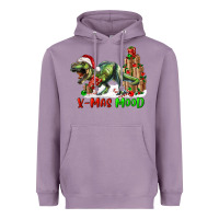 Lavender t rex x mas mood Heavyweight Hoodie - RanaPortraitStore