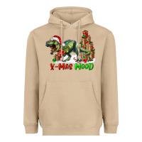 Mushroom t rex x mas mood Heavyweight Hoodie - RanaPortraitStore