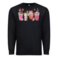 Black mom fuel coffee cups Premium Sweatshirt - texasbilliewilder