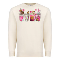 Sandshell mom fuel coffee cups Premium Sweatshirt - texasbilliewilder