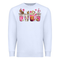 White mom fuel coffee cups Premium Sweatshirt - texasbilliewilder